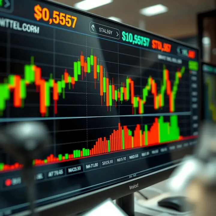 Chart illustrating Steve Mauro's trading strategy with highlighted market movements