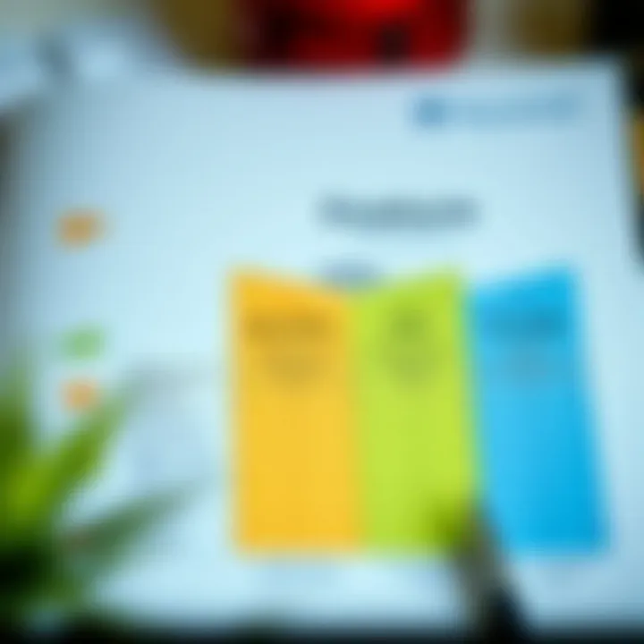 Graph comparing features and benefits of Squared Financial against other financial service providers