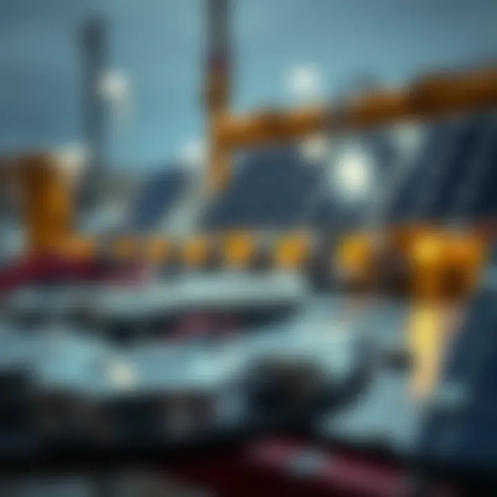 Industrial applications of silver including electronics and solar panels illustrating its economic importance in South Africa