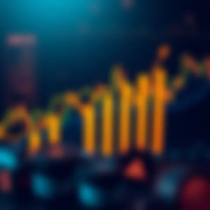 Graph showing upward trends in forex trading growth within South Africa