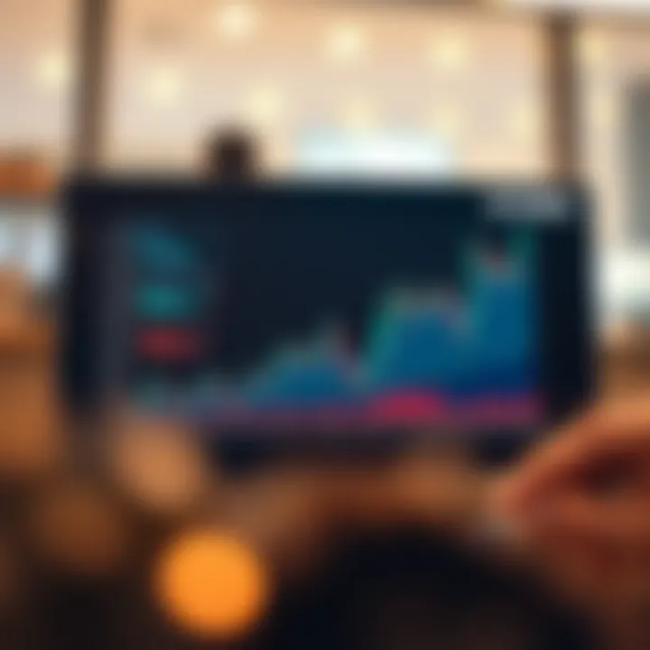 Impact of Leverage on Risk Management in Forex Trading Graph showing the impact of leverage on forex trading risk management strategies in a volatile market environment