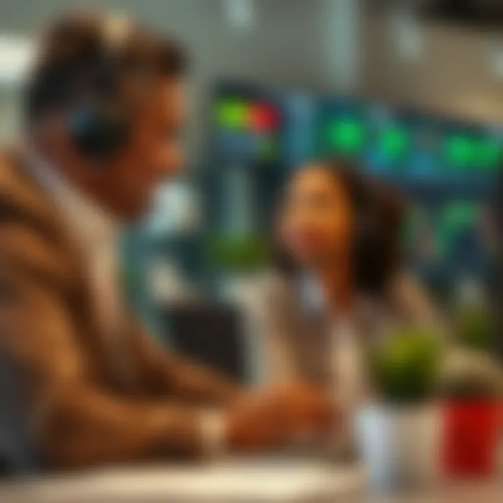 Customer support interaction showcasing service quality in Future Forex platform