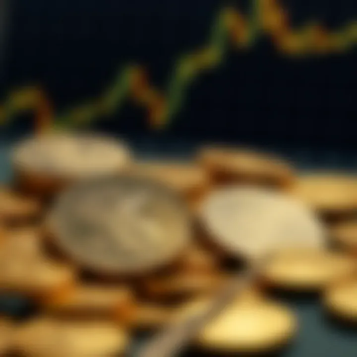 Gold Investment Considerations for South African Investors South African Rand coins with gold bars and investment graphs