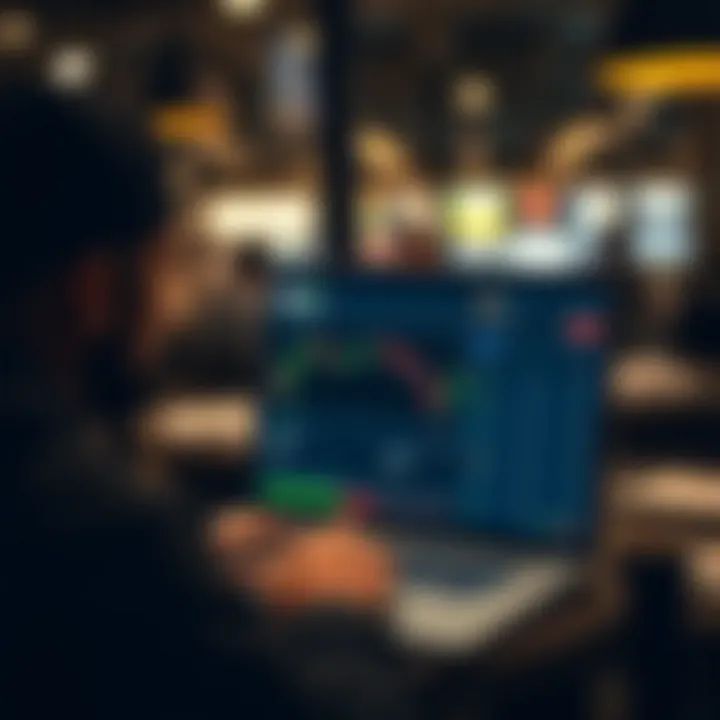 South African trader registering an account on RCG Markets platform on a laptop