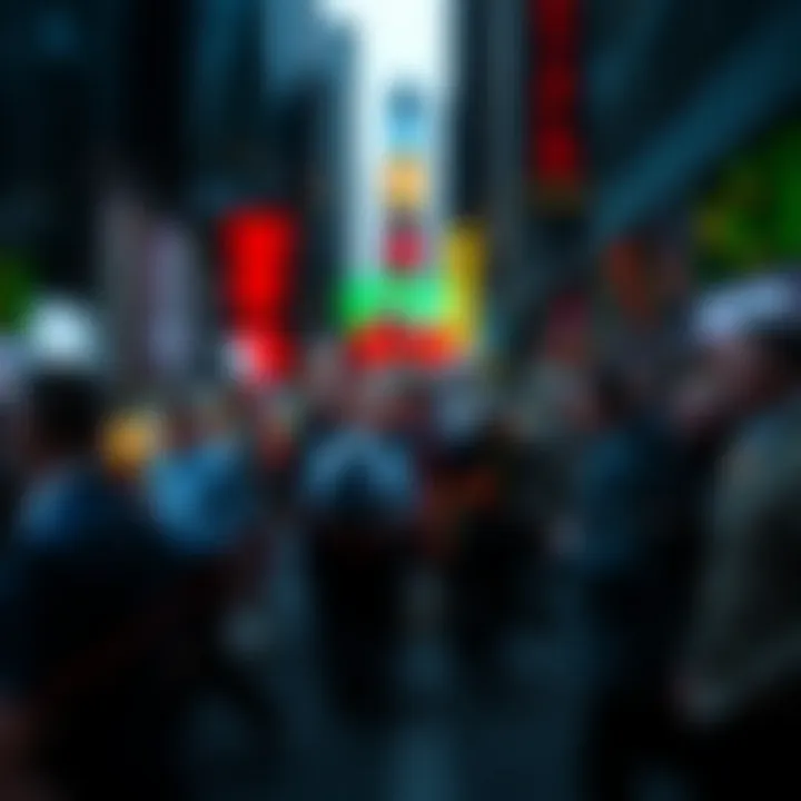 Graph illustrating volatility spikes during New York session affecting currency pairs