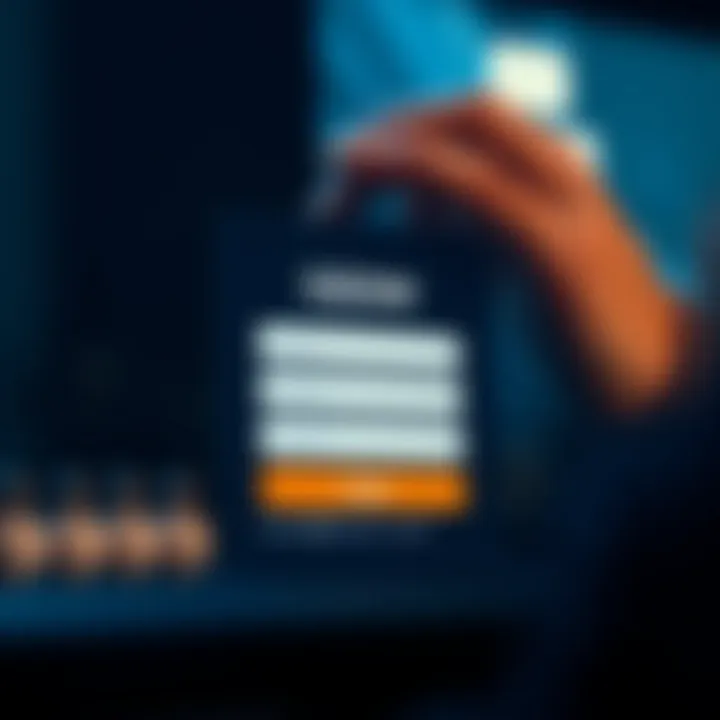 User interface showing Ozow login screen with secure fields