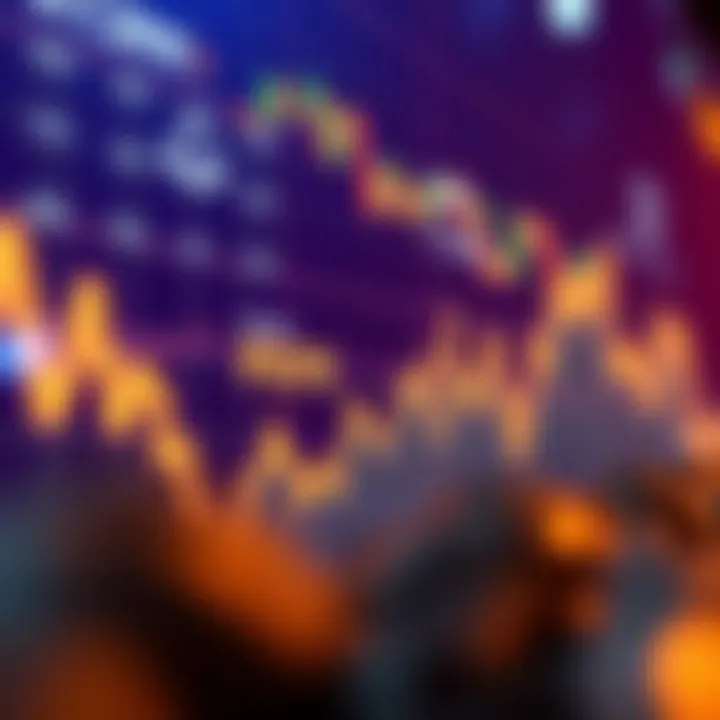 Graph showing fluctuating market trends of Pepe cryptocurrency in South Africa