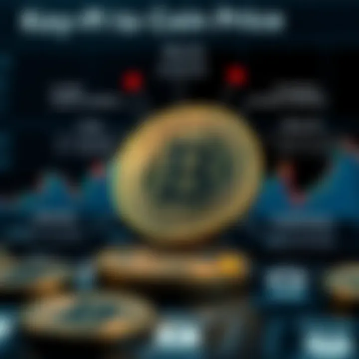 Visual representation of factors influencing Pi Coin's price including market dynamics and investor sentiment