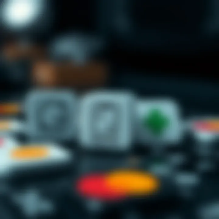 Icons representing different payment methods available for South African users on Pocket Option