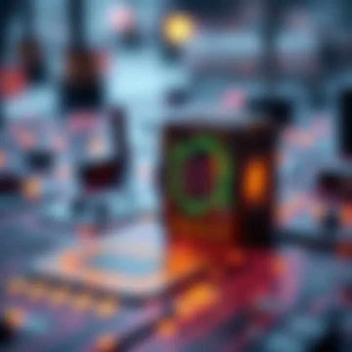 Visualization of quantum computing circuits integrated with artificial intelligence algorithms for financial data analysis