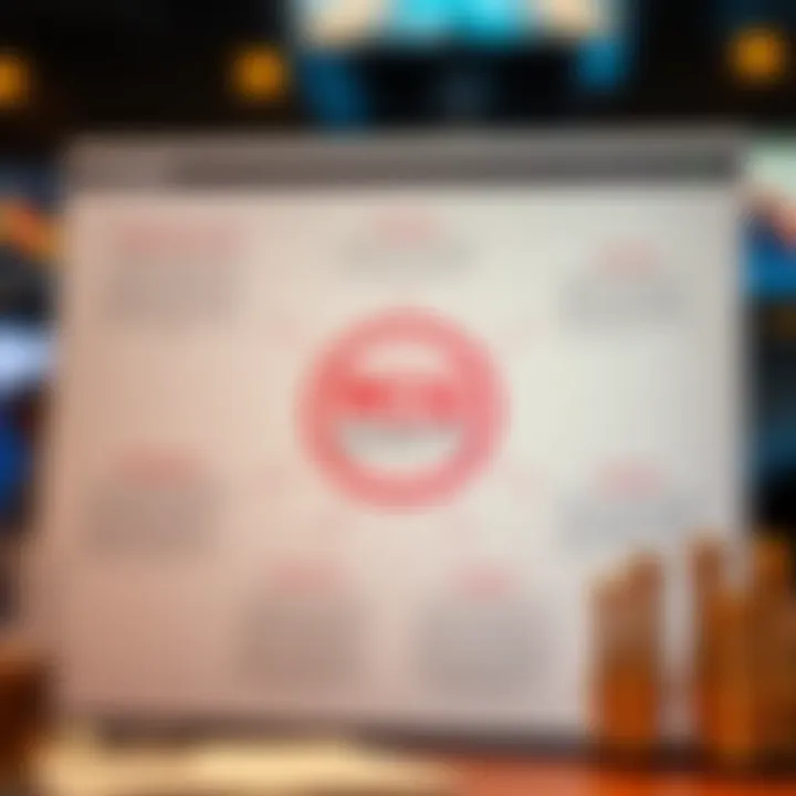 Diagram illustrating trading instruments and account options available at RCG Markets