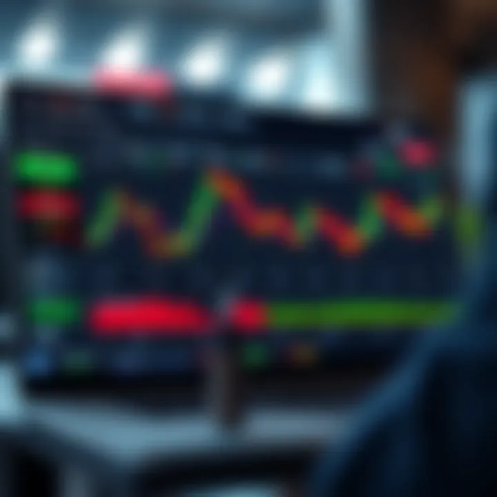 Illustration of financial trading platform interface showcasing features of an RCG raw account