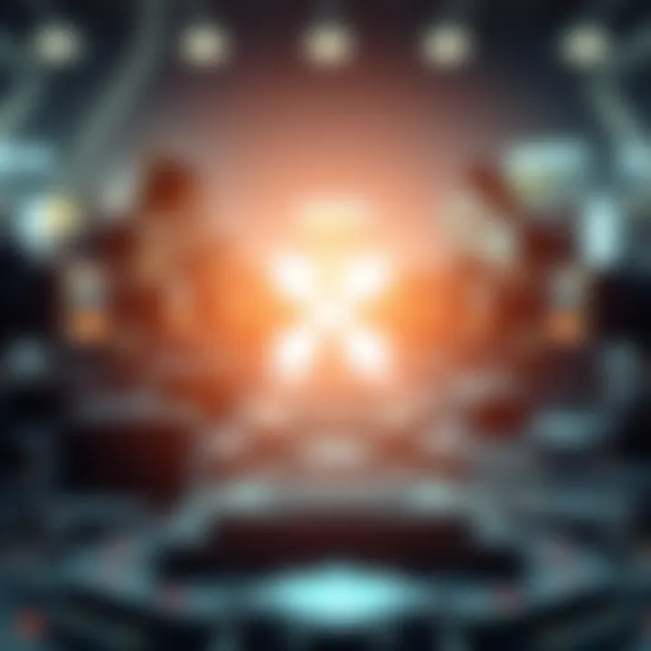 Visual representation of technology updates and regulatory elements affecting Ripple's market value