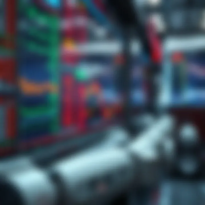 Conceptual representation of algorithmic trading strategies in financial markets