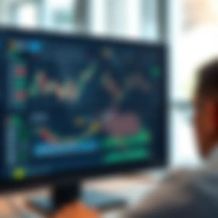 Interactive Smart Trader interface showcasing various trading options and charts on Deriv platform