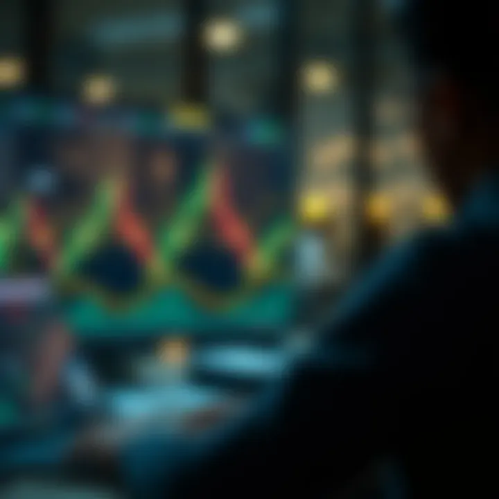Efficient Withdrawal Management for South African Traders on Deriv Illustration of smooth financial transaction flow for South African traders on an online trading platform
