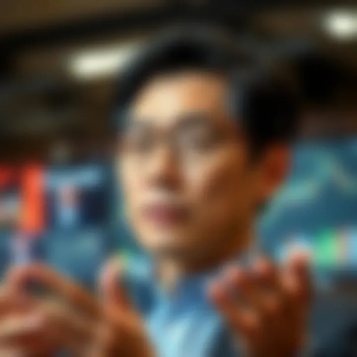 Portrait of Takashi Kotegawa presenting innovative technological concepts