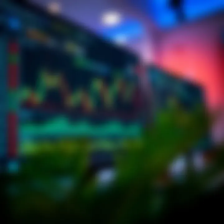 User interface of Templer FX trading platform showing charts and market analysis tools