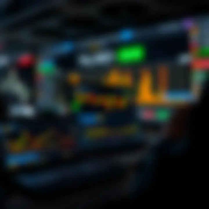 Illustration of risk management tools for binary trading on digital devices
