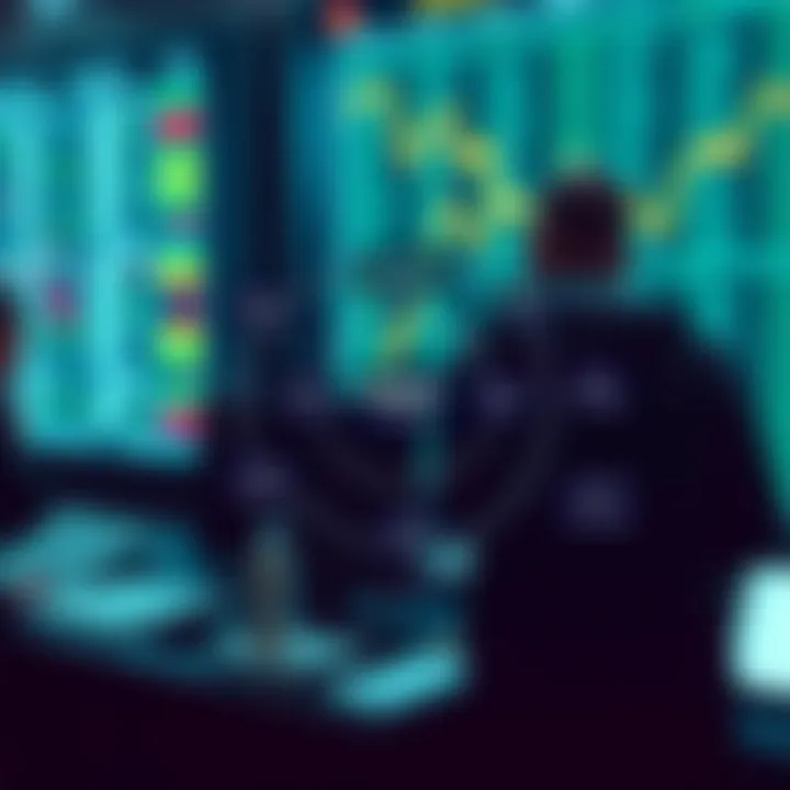 Diagram showing the interconnected components of the forex market including central banks, liquidity providers, and retail traders