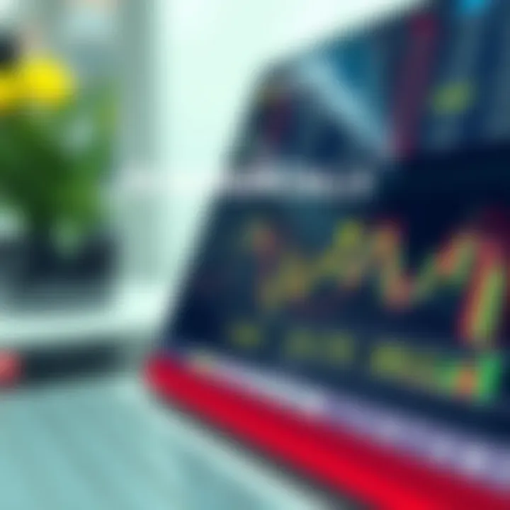 Diagram illustrating the concept of margin calls in forex trading with fluctuating currency exchange rates and account balance warning