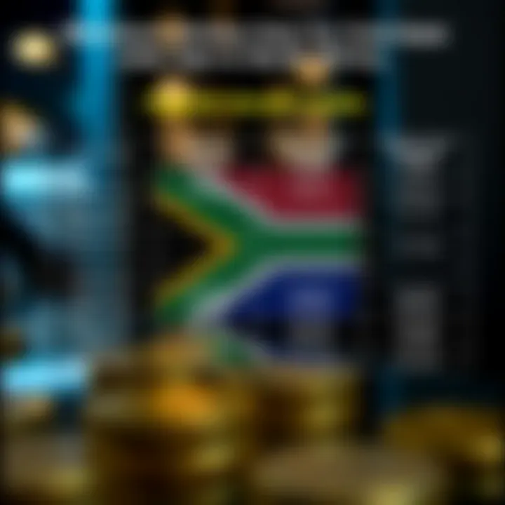 Diagram representing how deposit limits and fees apply based on payment types for South African users