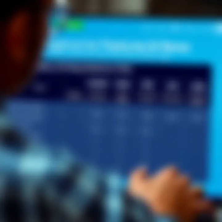 Comparison chart highlighting key features and fees of different types of online brokers available in South Africa