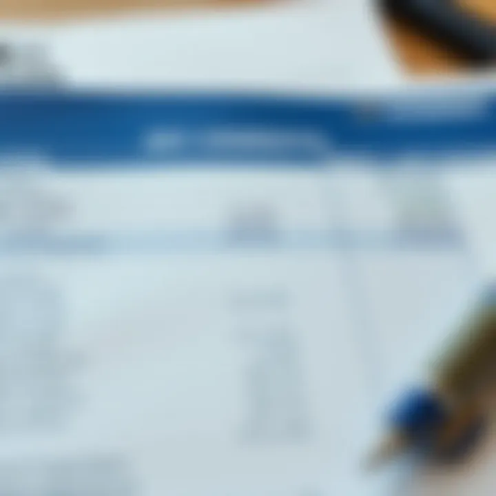 Example of a profit and loss statement showing revenue, expenses, and net profit categories