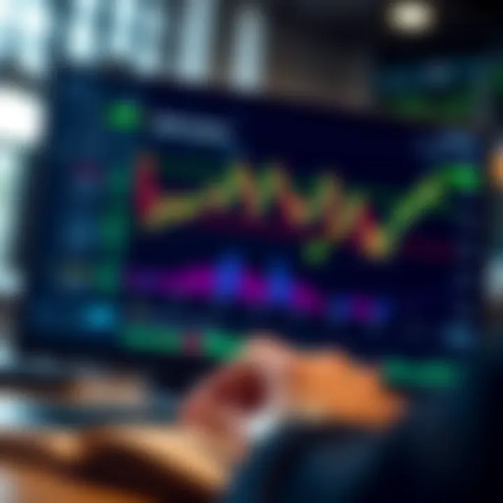 User interface showcasing Quotex trading platform with charts and digital options