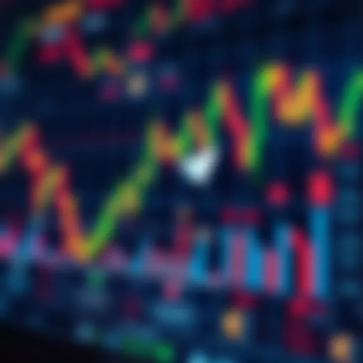 Abstract representation of financial charts and currency symbols illustrating Forex trading insights