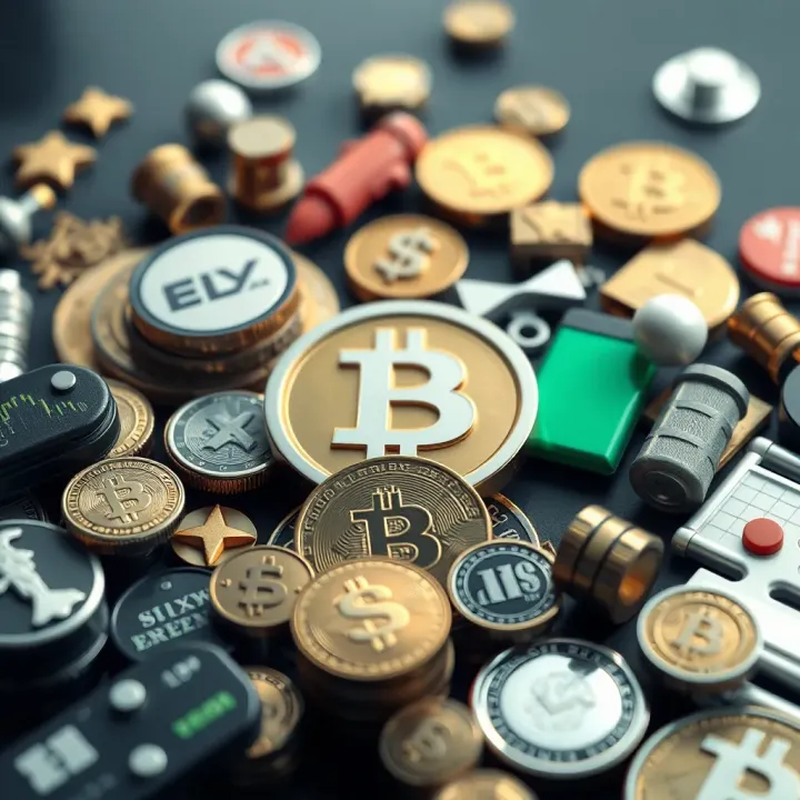 Conceptual graphic of diverse financial assets icons including stocks, forex, and commodities