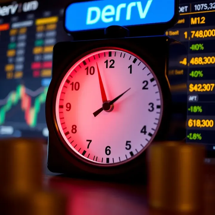 Typical Withdrawal Timeframes on Deriv Illustration of a timer symbolizing withdrawal timeframes on an online trading platform