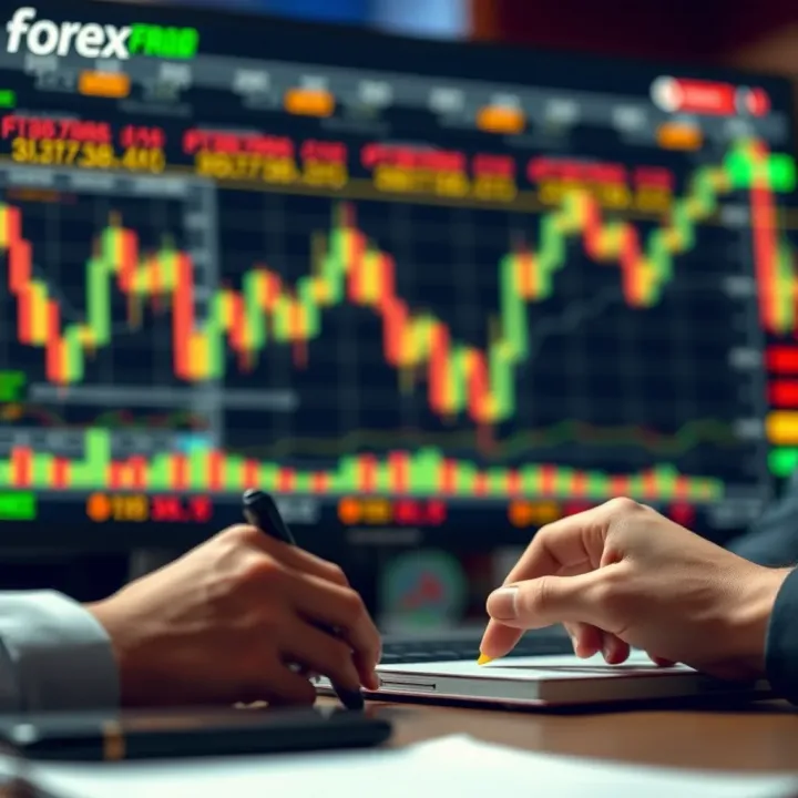 Illustration of trading strategies and reliable broker selection tips for forex market success