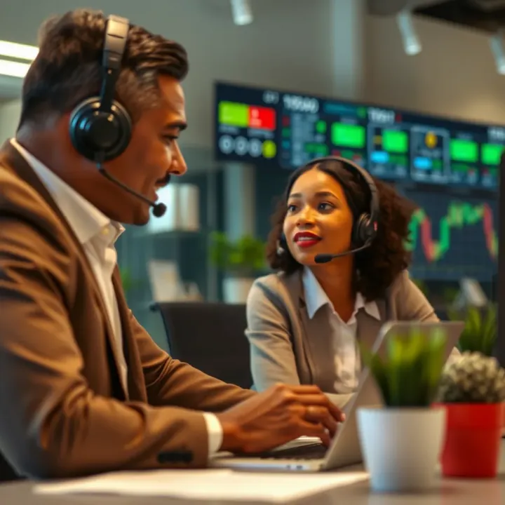 Customer support interaction showcasing service quality in Future Forex platform