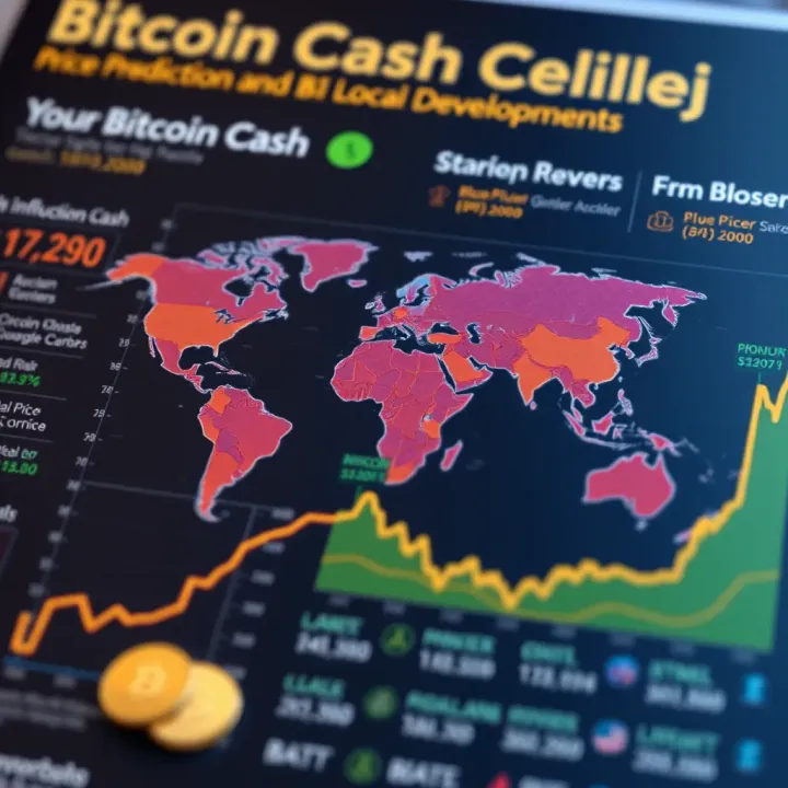 Chart illustrating global and local factors impacting Bitcoin Cash value