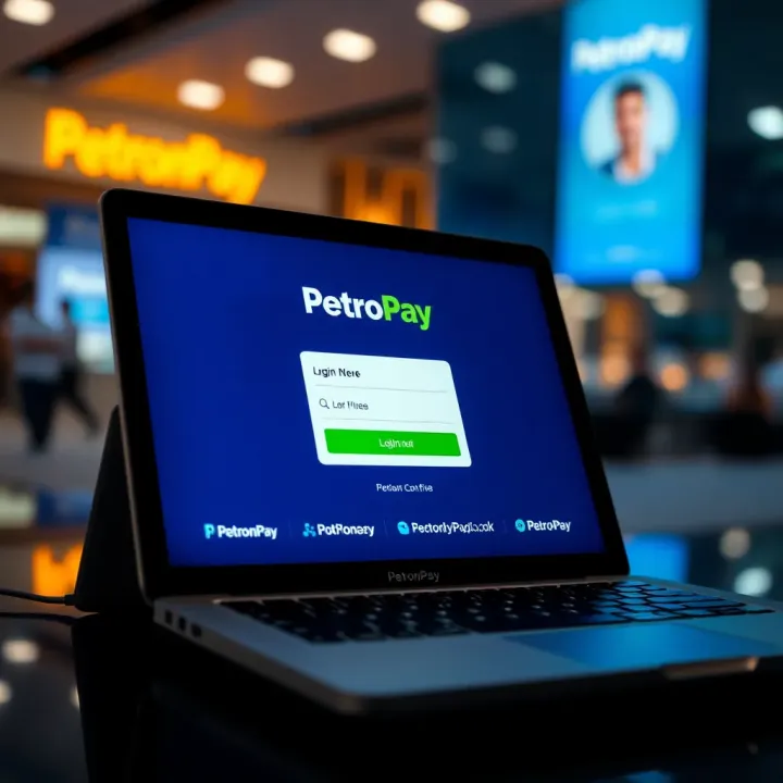 Secure login portal interface on a digital device