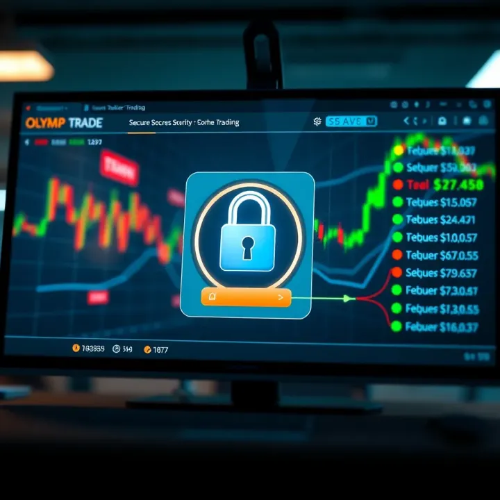 Security Features of Olymp Trade for Safe Trading Secure login screen highlighting advanced security features for safe online trading