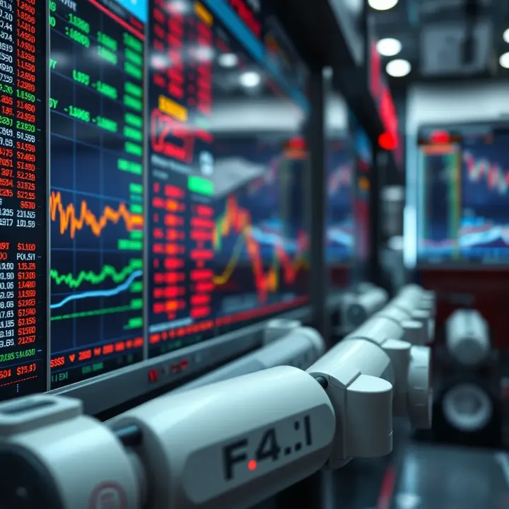 Algorithmic Trading Strategies in Financial Markets Conceptual representation of algorithmic trading strategies in financial markets