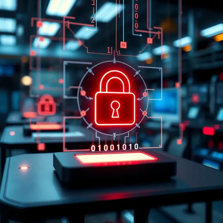 Illustration of a secure authentication system utilizing binary signals for user verification