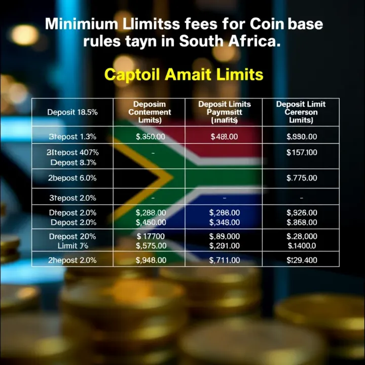 Diagram representing how deposit limits and fees apply based on payment types for South African users