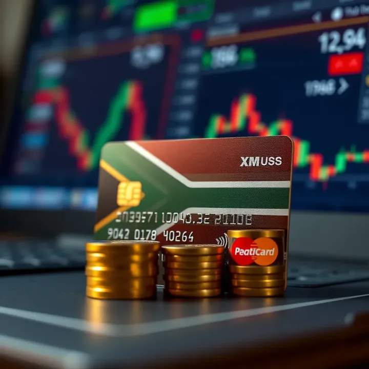 Various payment methods accepted in South Africa for XM account funding, including local options