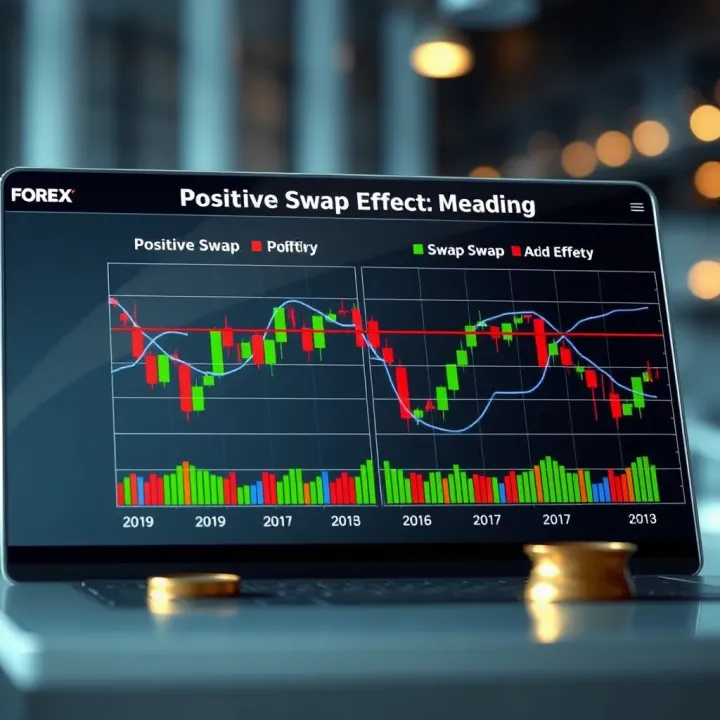 Positive vs Negative Swap Effects in Forex Trading Comparison chart of positive and negative swap effects in forex markets